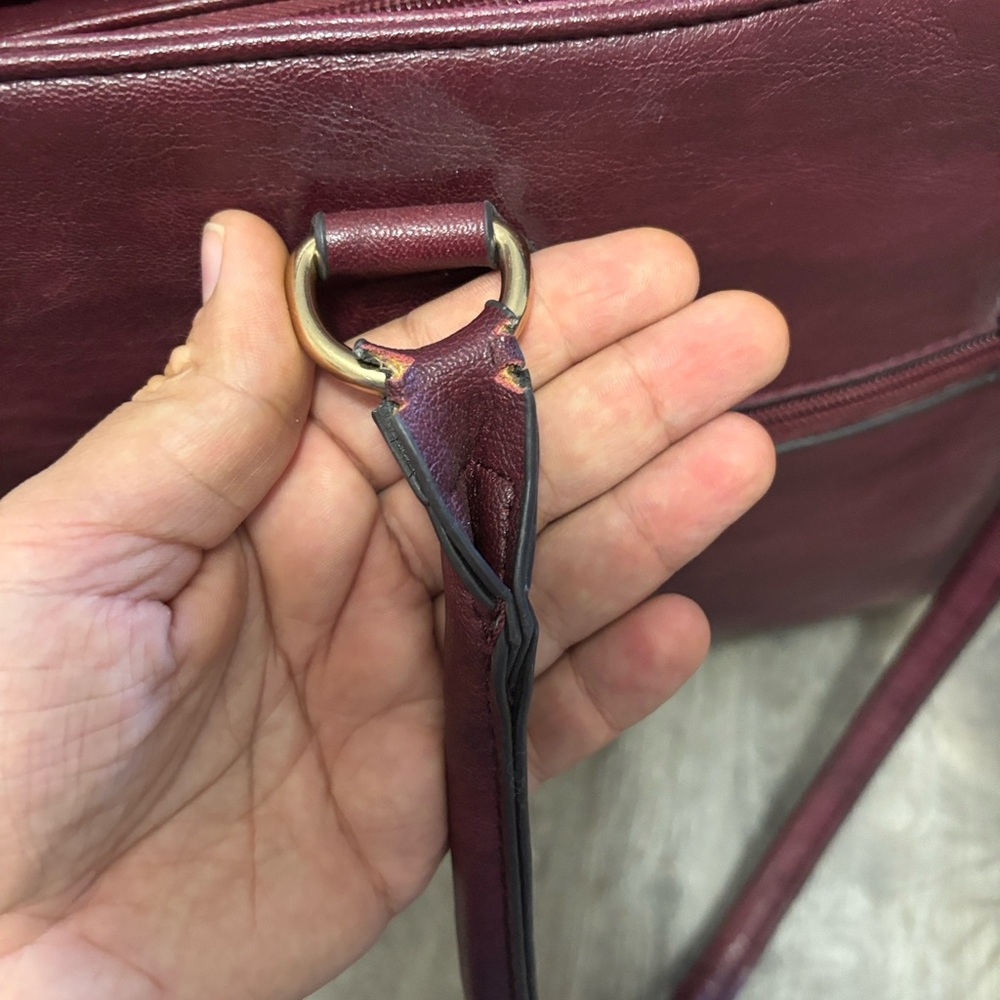 Call It Spring Maroon Satchel - Picture 6 of 12